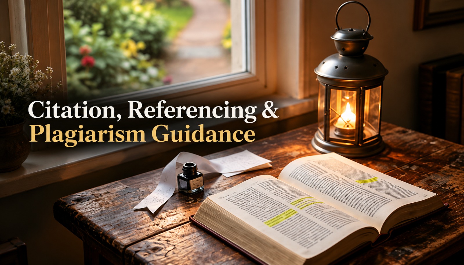 Citation, Referencing & Plagiarism Guidance