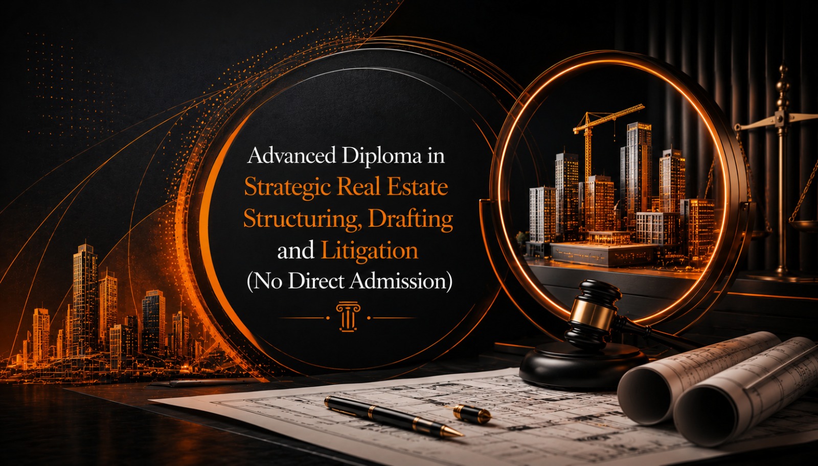 Advanced Diploma in Strategic Real Estate Structuring, Drafting and Litigation (No Direct Admission)