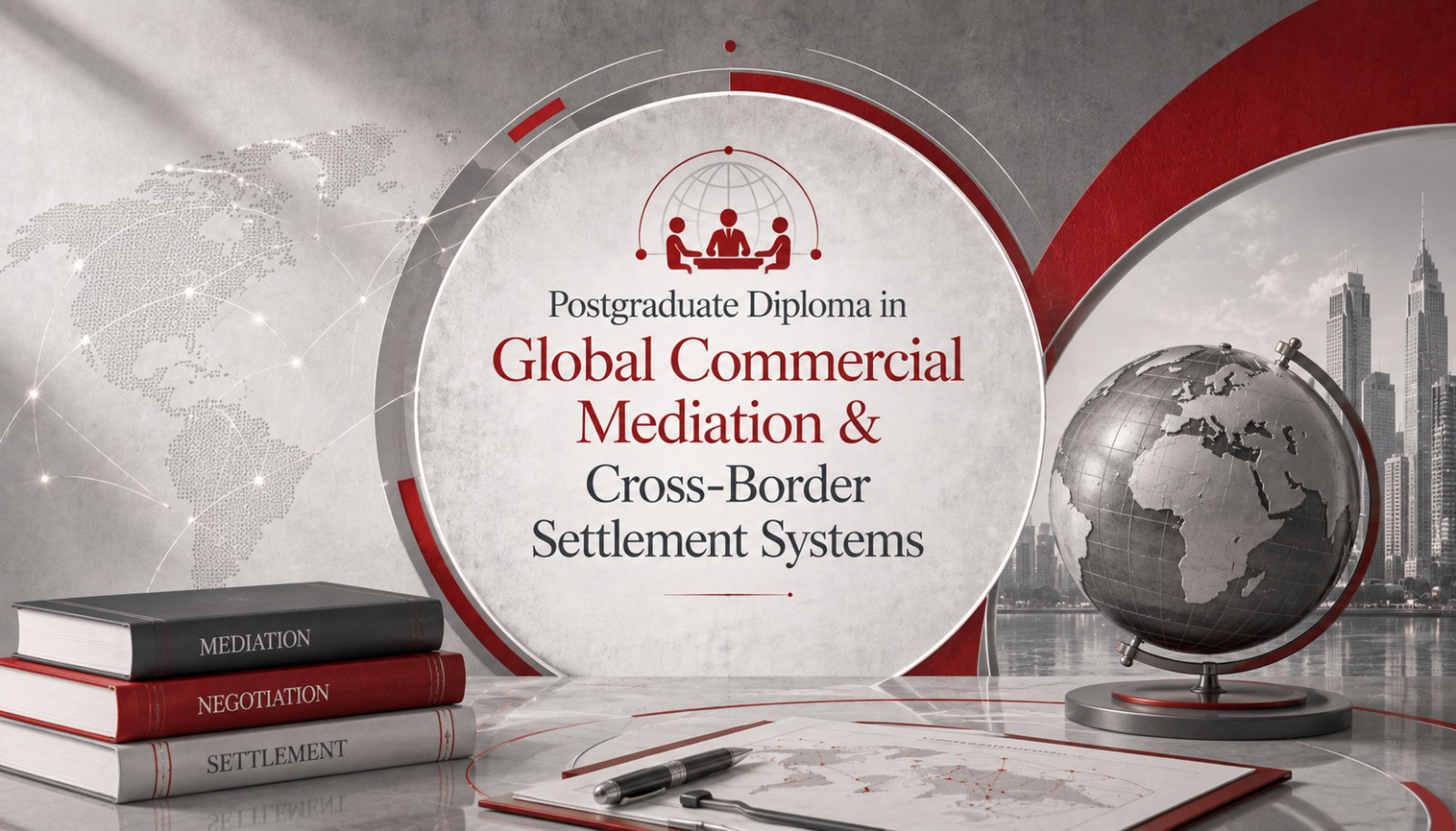 Postgraduate Diploma in Global Commercial Mediation & Cross-Border Settlement Systems