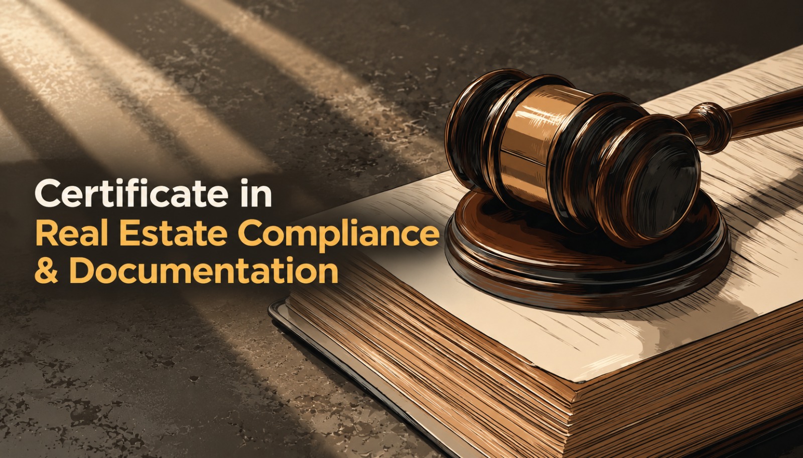 Certificate in Real Estate Compliance & Documentation