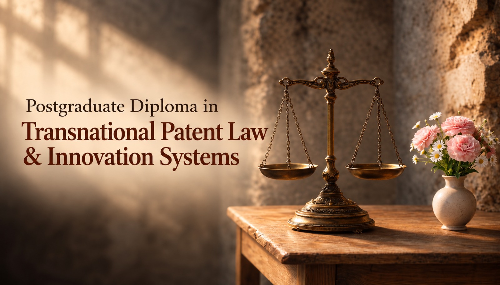 Postgraduate Diploma in Transnational Patent Law & Innovation Systems