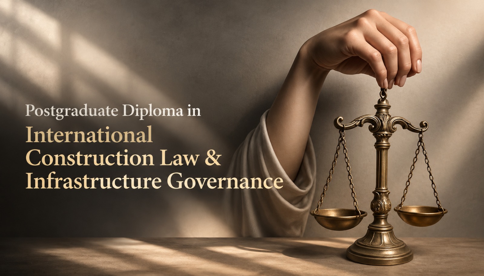 Postgraduate Diploma in International Construction Law & Infrastructure Governance