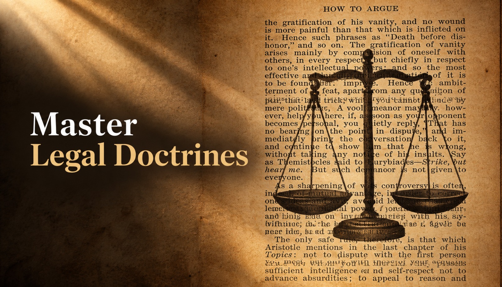 Master Legal Doctrines