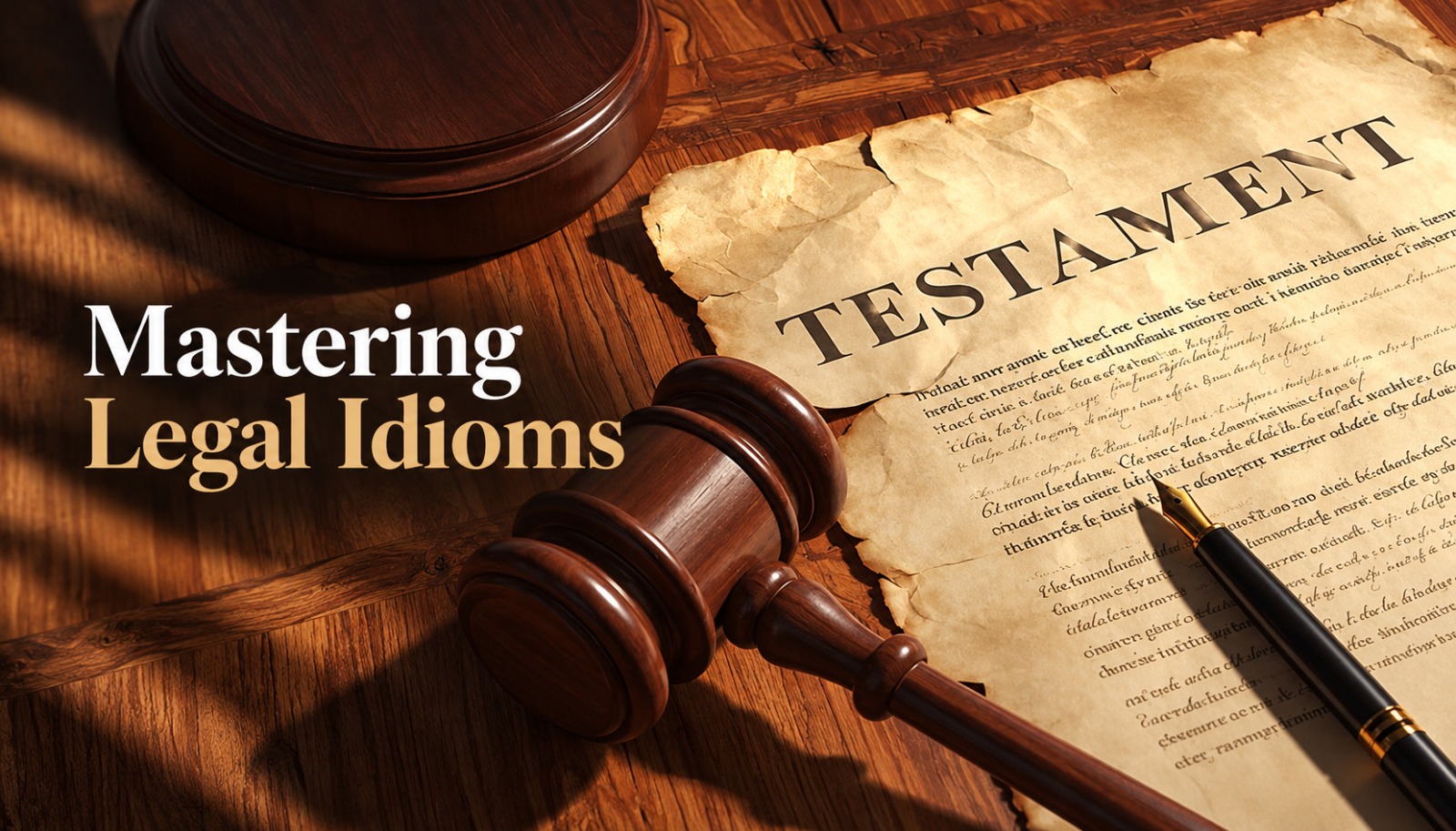 Mastering Legal Idioms