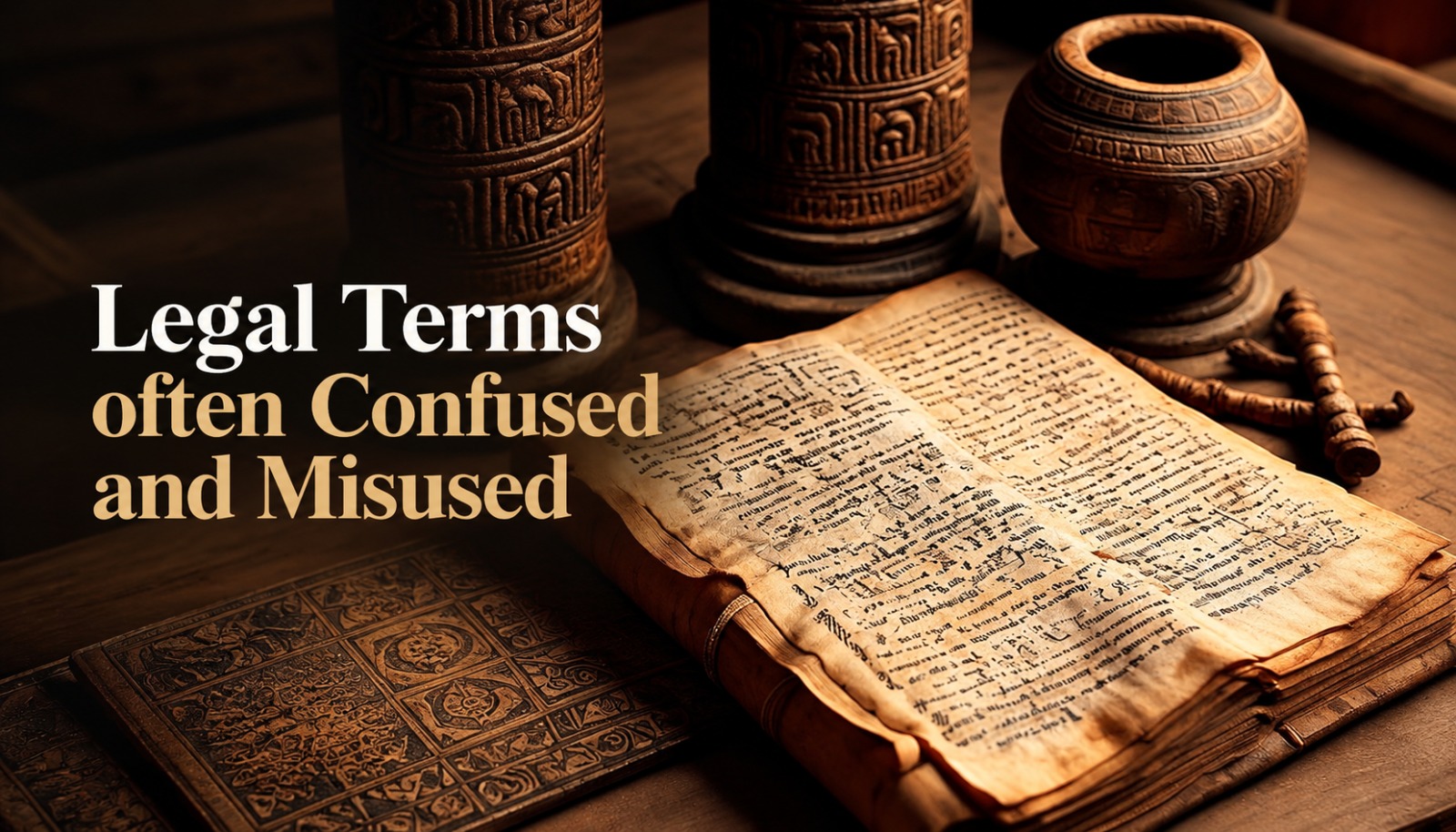 Legal Terms often Confused and Misused