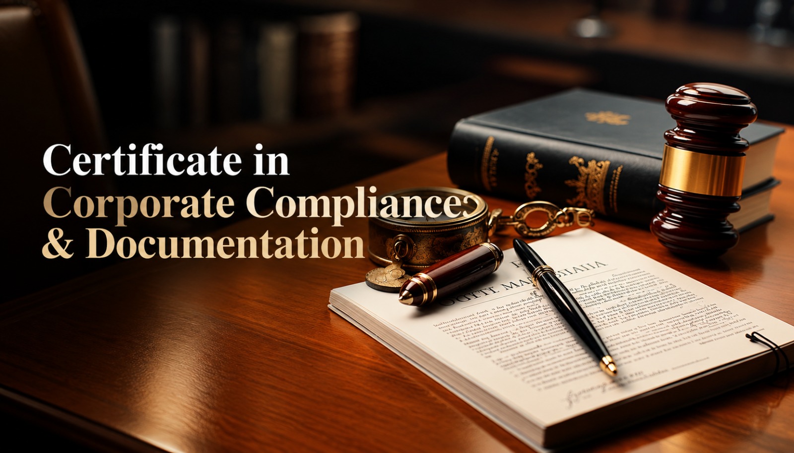 Certificate in Corporate Compliance & Documentation