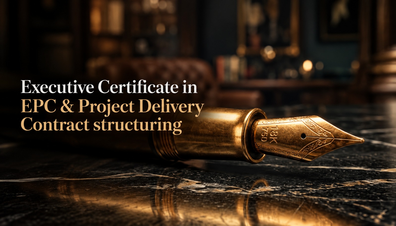 Executive Certificate in EPC & Project Delivery Contract structuring