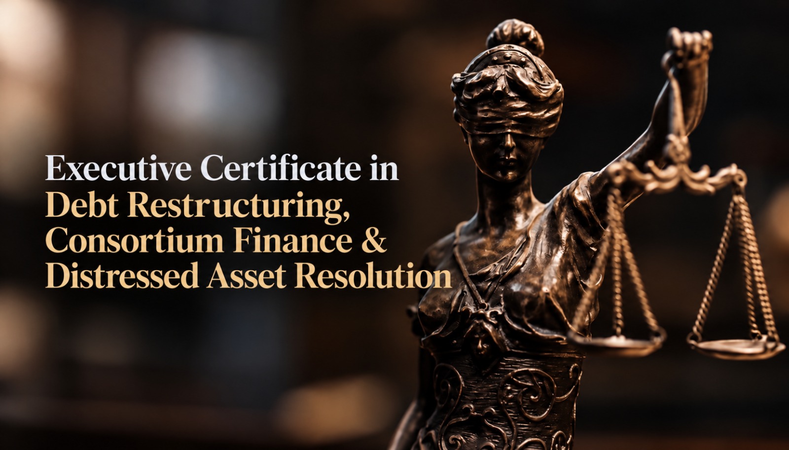 Executive Certificate in Debt Restructuring, Consortium Finance & Distressed Asset Resolution