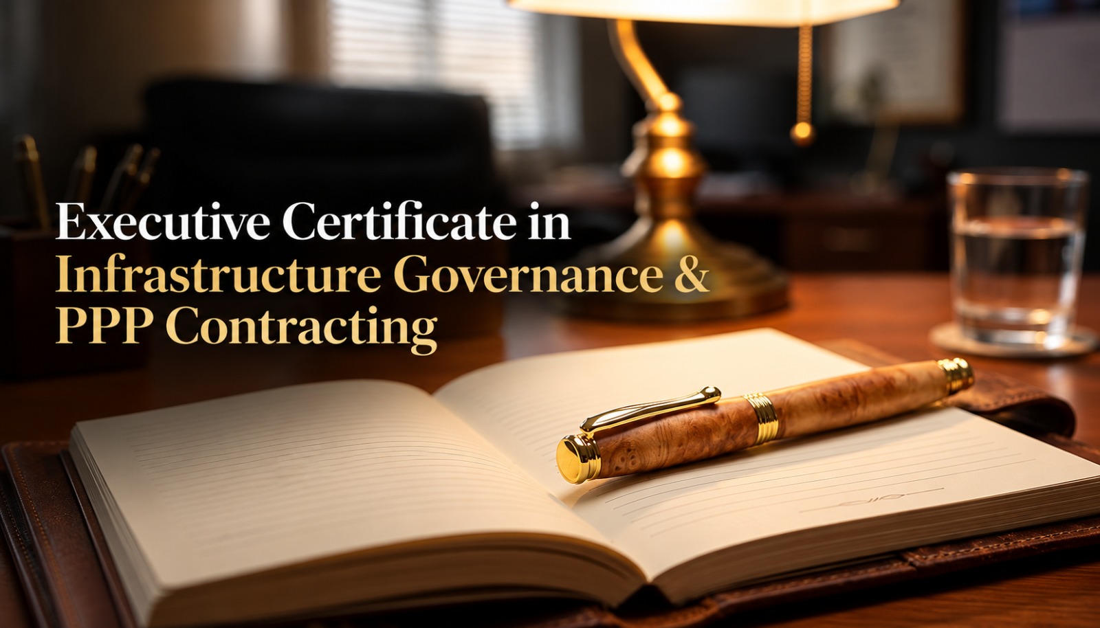 Executive Certificate in Infrastructure Governance & PPP Contracting