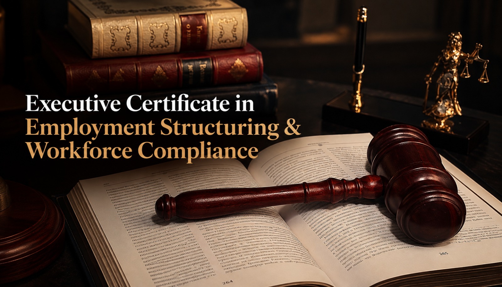 Executive Certificate in Employment Structuring & Workforce Compliance