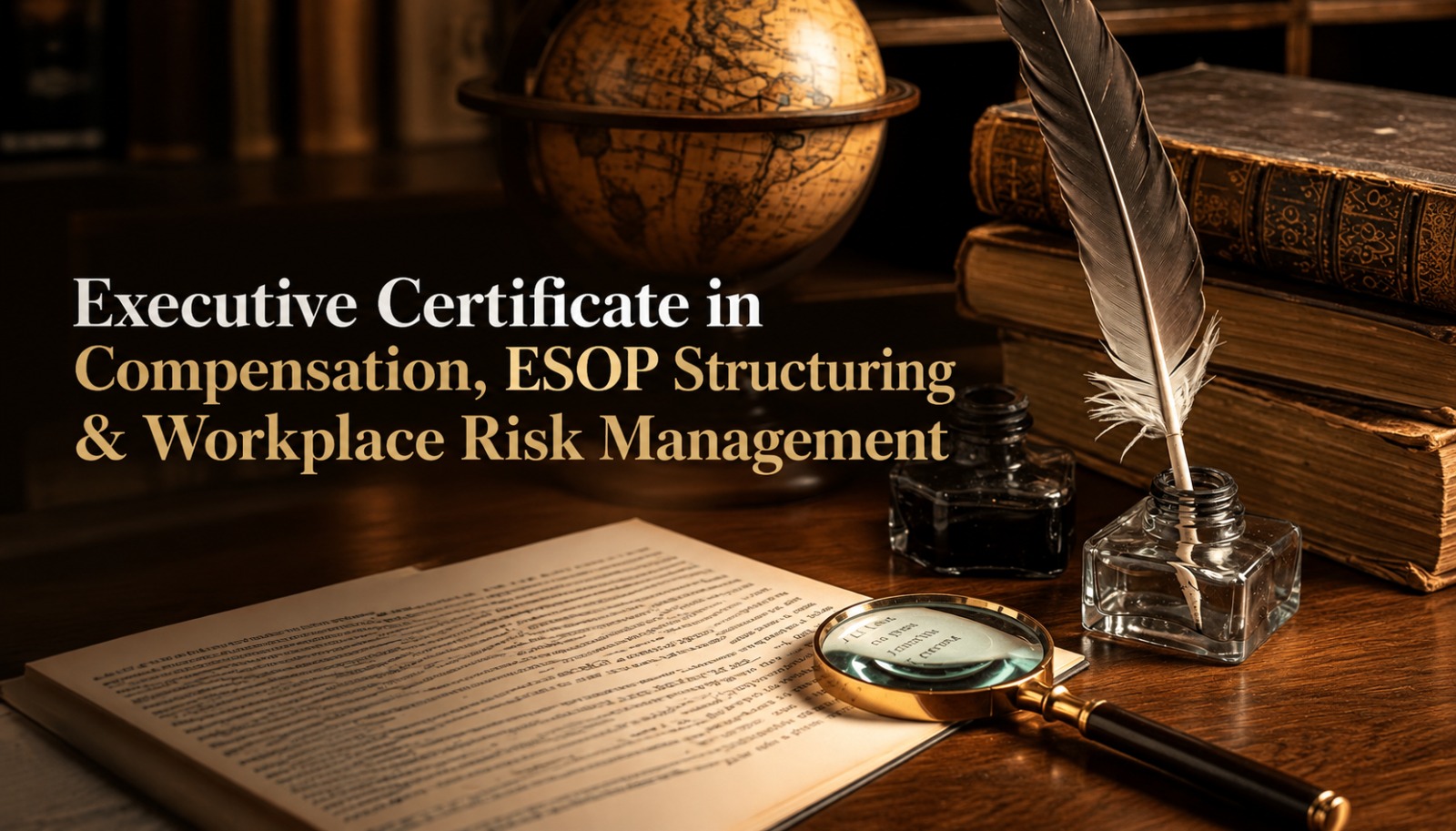 Executive Certificate in Compensation, ESOP Structuring & Workplace Risk Management