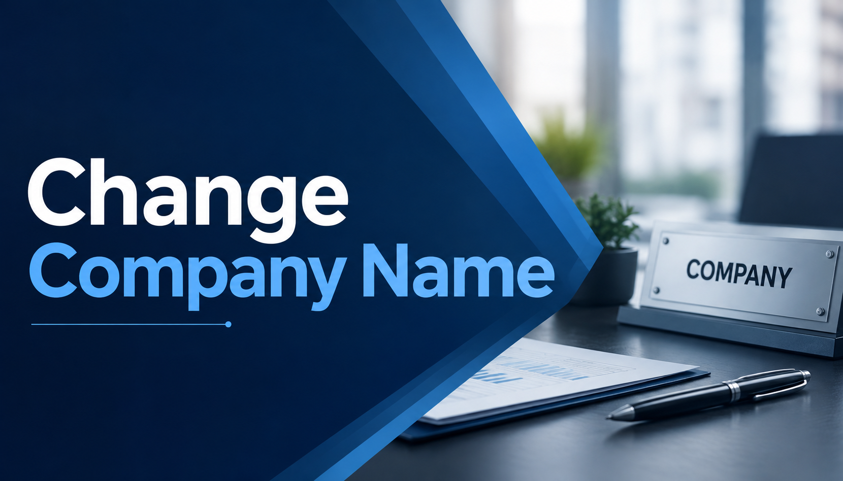 Change Company Name